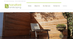 Desktop Screenshot of handfordlandscaping.co.uk